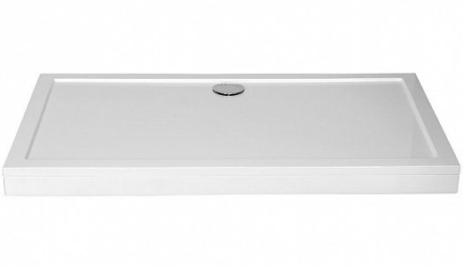 душевой поддон из искусственного камня aquanet alfa delta 00168430 120×80 белый