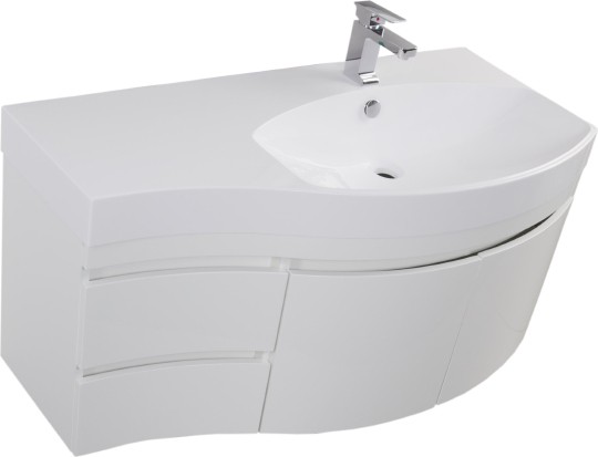 тумба под раковину aquanet опера 00169654 2-115 белая r