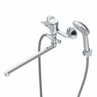 Смеситель AM.PM X-Joy F85A90100 для ванны, с длинным изливом, хром