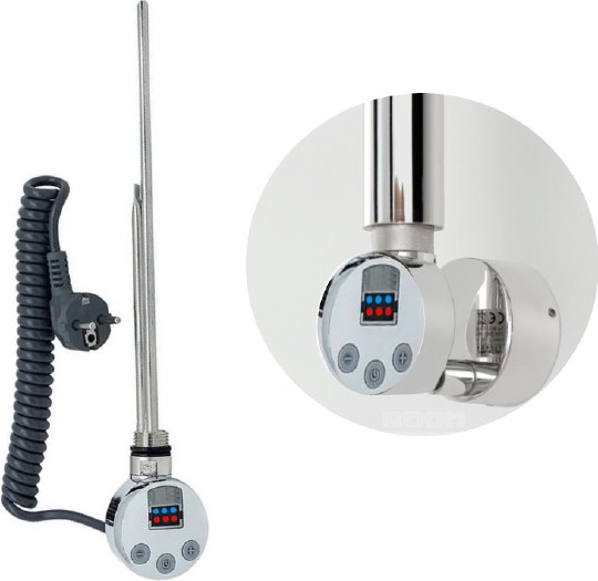 Полотенцесушитель электрический Тругор Браво эл ТЭН 3 80x50 Полотенцесушитель электрический Тругор Браво эл ТЭН 3 80x50