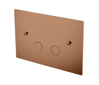 Кнопка смыва для инсталляции Boheme 647-BRB латунь, цвет brushed bronze, ультраплоская