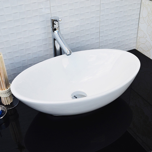 раковина-чаша 52 см ceramalux 9021 белая