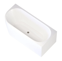 Акриловая ванна Aquanet Elegant B 180х80 арт.3806-N-MW код 00260055, белый матовый