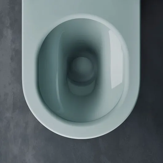 унитаз подвесной gsi kube x 9413fr511, безободковый, genius flush, с креплением fisr5, 55x36 cм., белый глянцевый