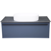 Тумба синий матовый 97,6 см La Fenice Elba FNC-01-ELB-BG-100