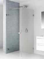 Душевой уголок Riho SZ Scandic NXT X201, 97x77x200 см, профиль хром, стекло прозрачное, левый/правый