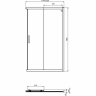 душевая дверь в нишу ideal standard connect 2 120 см corner square/rectangular k9264v3