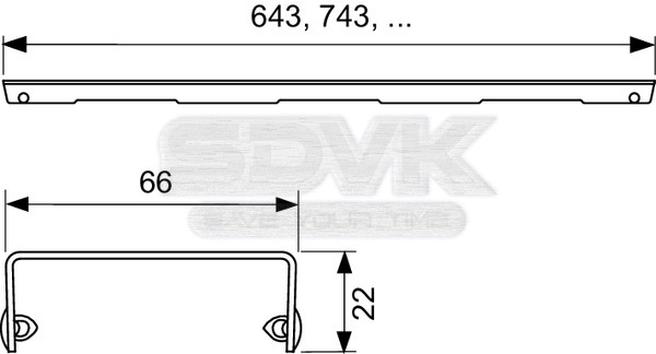 решетка tece tecedrainline quadratum 601551, нерж. сталь, матовая