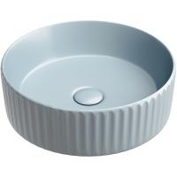 Раковина Ceramicanova Element CN6057MHL накладная, Ø36 см, серо-голубая матовая
