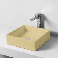 Раковина Artceram Scalino SCL001 12 00 накладная, 38x38x11.5 см, Zync yellow