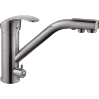 Смеситель для кухни Haiba HB4321-5 цвет сатин