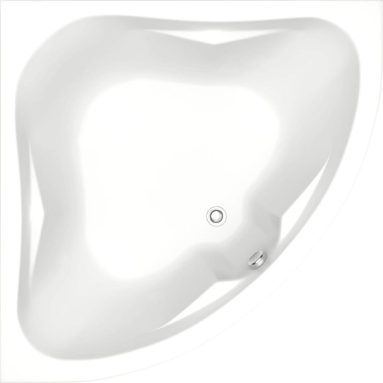 акриловая ванна bas империал 150x150 без гидромассажа