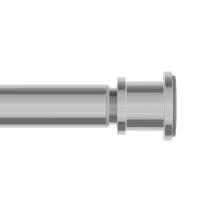 Карниз для ванной комнаты 110-200 см IDDIS Elegante RSC0120i14, хром глянцевый