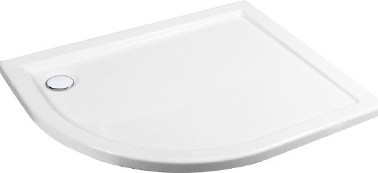 Душевой поддон из искусственного камня Эстет Омега 100×80 левый ФР-00000768