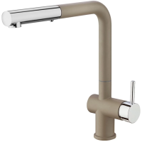 Смеситель для кухни Paini Cox Granite Truffle HD72566CR1KM