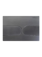 Кнопка смыва для инсталляции BelBagno BB-11-GM пластик, цвет оружейная сталь