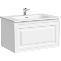 Тумба под раковину Sancos Very VR70W 69 см, подвесная, белый матовый