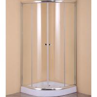 Душевой уголок Agger A01-100TCR 100×100 см, профиль хром, стекло прозрачное