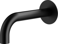 Излив Plumberia Selection Ixo SPT0058NO для ванны, матовый черный