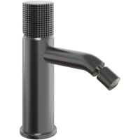 Смеситель Paini Cox Grip 7GPZ304 для биде, без донного клапана, черный матовый