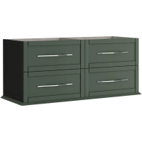 Тумба под раковину Cezares Tiffany 55332 123,6 см, подвесная, Verde Opaco