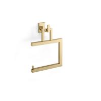 Держатель настенный для т/б Oasis Square 0SQR00802200017OR, Dx, цвет: золото