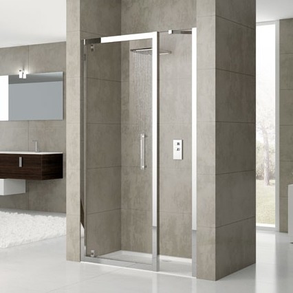 Дверь для душевой кабины в нишу Novellini ROSE G+F ROSEGF114-1K