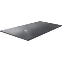 Душевой поддон из искусственного камня RGW STT ST-0148G 80×140×2,5 серый