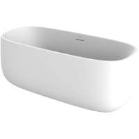 Ванна из литьевого мрамора Roca Beyond 248465000 160x75 см, отдельностоящая, белый матовый