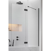 Шторка для ванны Radaway Essenza Black PND II 100 Right 110002100-54-01R прозрачное