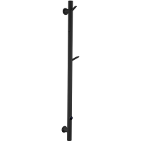 Полотенцесушитель электрический Boheme Oak 724-50-B 1500x50, черный матовый