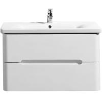 Тумба с раковиной BelBagno Soft 65 SOFT-650-2C-SO-BL подвесная Белая