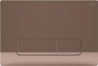 Кнопка смыва для инсталляции CTESI Keen BK0202109 для унитаза, АБС-пластик, цвет бронза