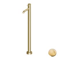 Смеситель для раковины Gattoni Circle Two 9109/90SG напольный, Oro Brush