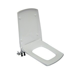 сиденье для унитаза toto jewelhex tc375cvkr#w с плавным опусканием, белое