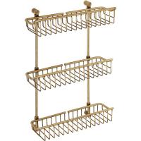 Полка корзина Migliore Complementi 22022 цвет бронза