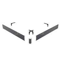 Панель для поддона RGW N/ST-01 G 50231500-02 Графит 100х100