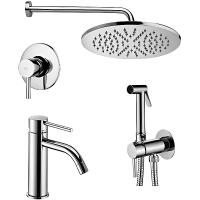 Душевой комплект Paffoni Light KITZLIG011CR071 , хром глянцевый