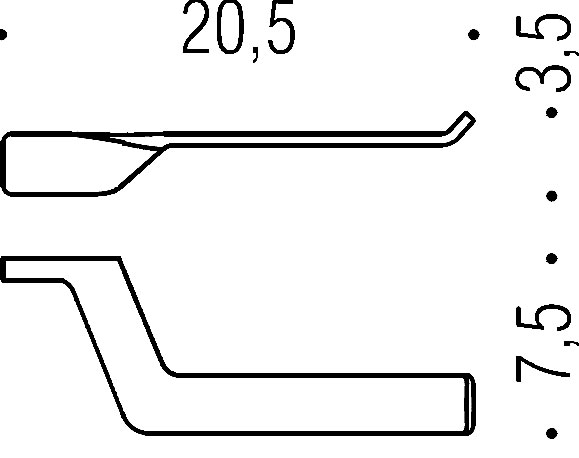 Держатель туалетной бумаги Colombo Design Alize В2508D