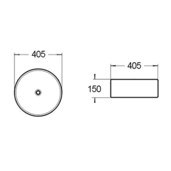 раковина в ванную накладная ceramalux 41 см 7078asp серебряная
