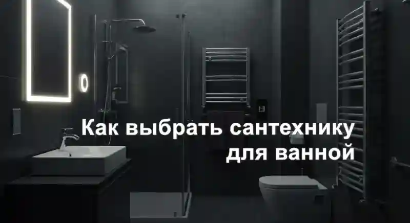 Как выбрать сантехнику для ванной комнаты: полный гид для ремонта