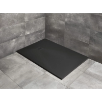 Душевой поддон из литьевого мрамора 210×70 см Radaway Kyntos F Black HKF21070-54