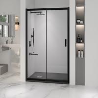 Душевая дверь RGW Passage PA-016B 160 350801616-14 профиль черный, стекло прозрачное