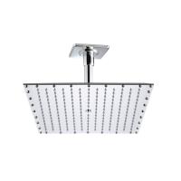 Верхний душ 300 x 300 мм Bossini PARIS-CUBE H29603.030 - потолочный кронштейн 150 мм, цвет: хром