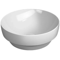 Раковина GSI Pura 884611 накладная, Ø40 см, цвет Bianco lucido