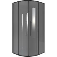 Душевой уголок Niagara Nova 100×100 NG-2827-34BLACK профиль черный матовый, стекло тонированное