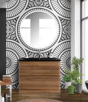 Раковина BelBagno 100 BB1000/455-LV-MR-ALR полувстраиваемая, 100x45.5 см, белая