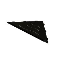 Металлическая полка RGW MT-12B 49279912-04 угловая Черная
