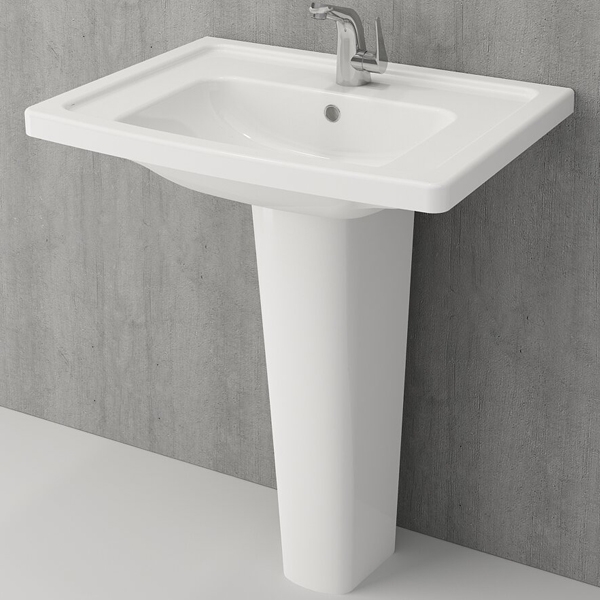 раковина подвесная bocchi taormina pro 1007 белая глянцевая