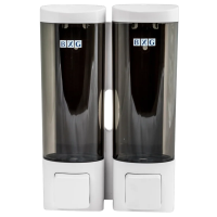 Диспенсер для мыла BXG SD-2013 двойной, белый